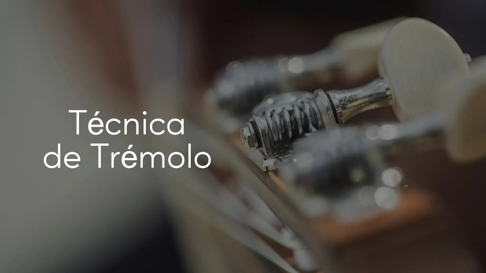 Técnica de Trémolo