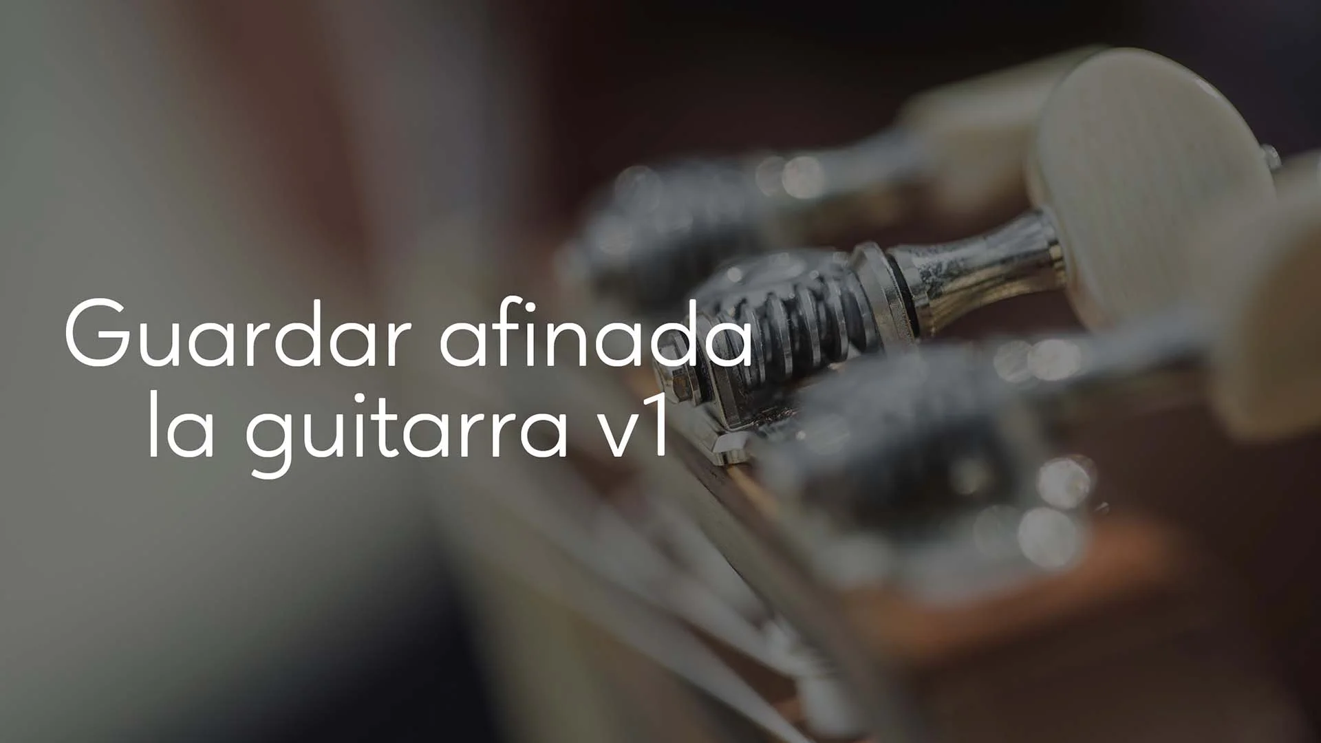 Guardar afinada la guitarra v1