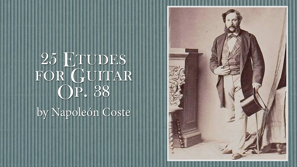 25 Etudes for Guitar, Op. 38