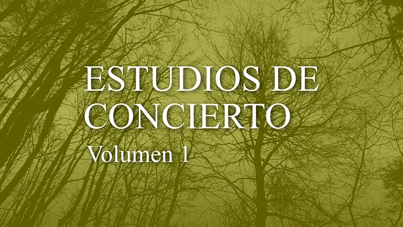 Estudios de Concierto V1