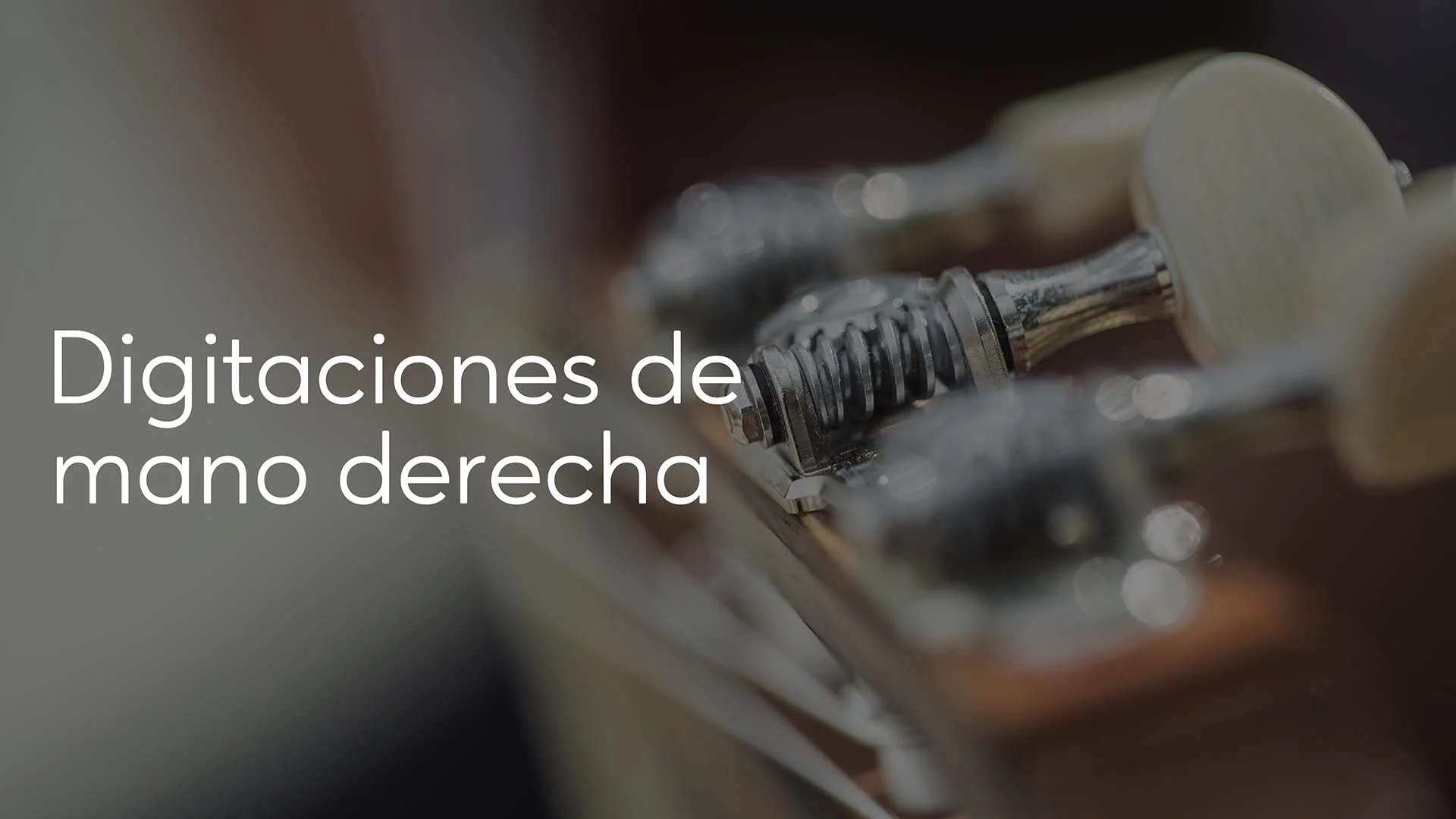 Digitaciones para Mano Derecha