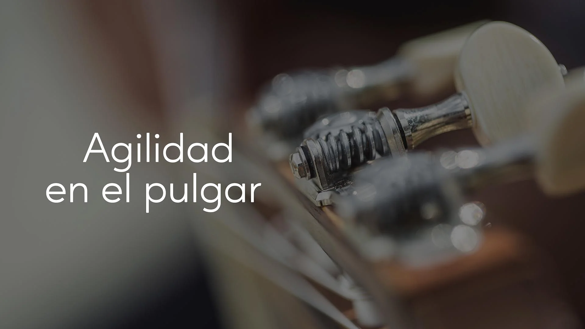 Agilidad en el pulgar