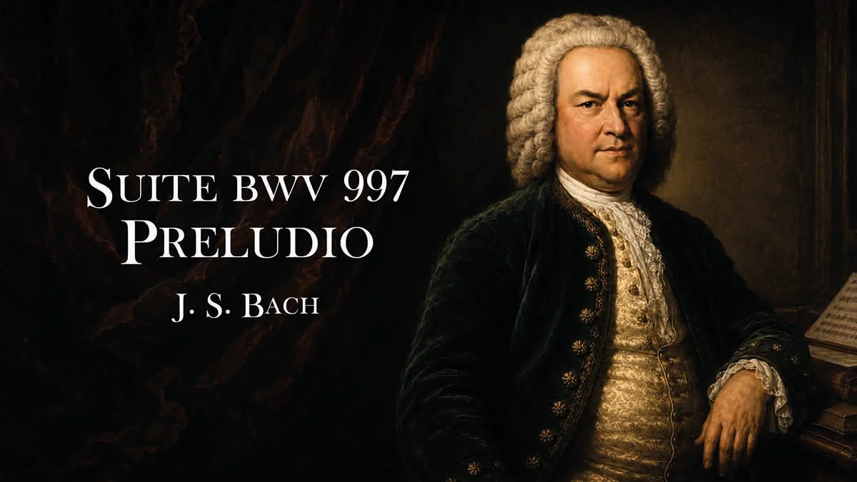 Suite 2 para Laúd BWV 997 - Preludio
